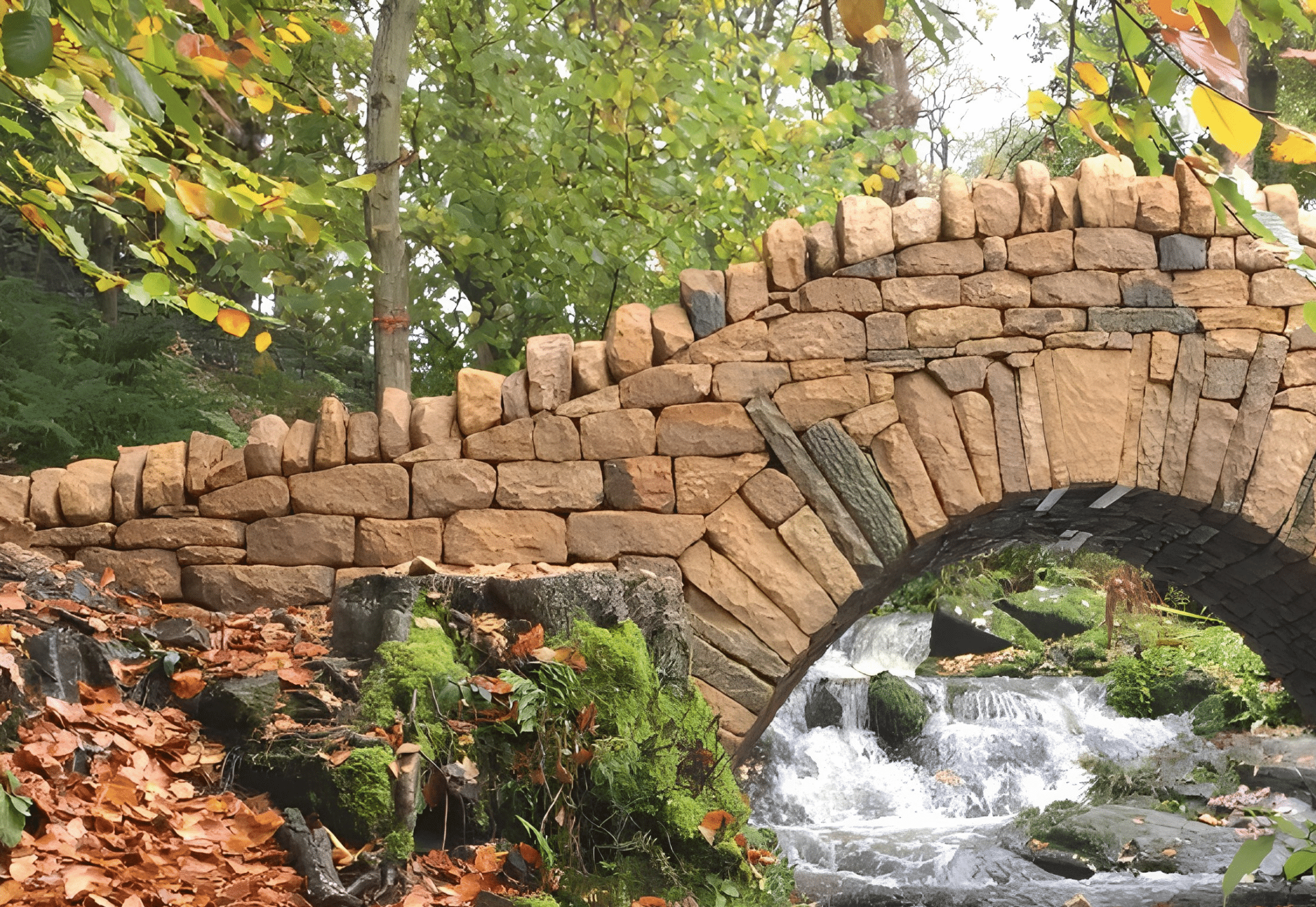 A Showcase of Timeless Craftsmanship: The Arched Dry Stone Bridge by ...